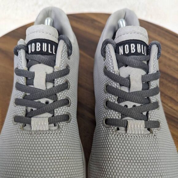 Nobull Superfabric Trainers Men's Size 7 Women’s 8.5 Workout Shoes Gray - Picture 8 of 12